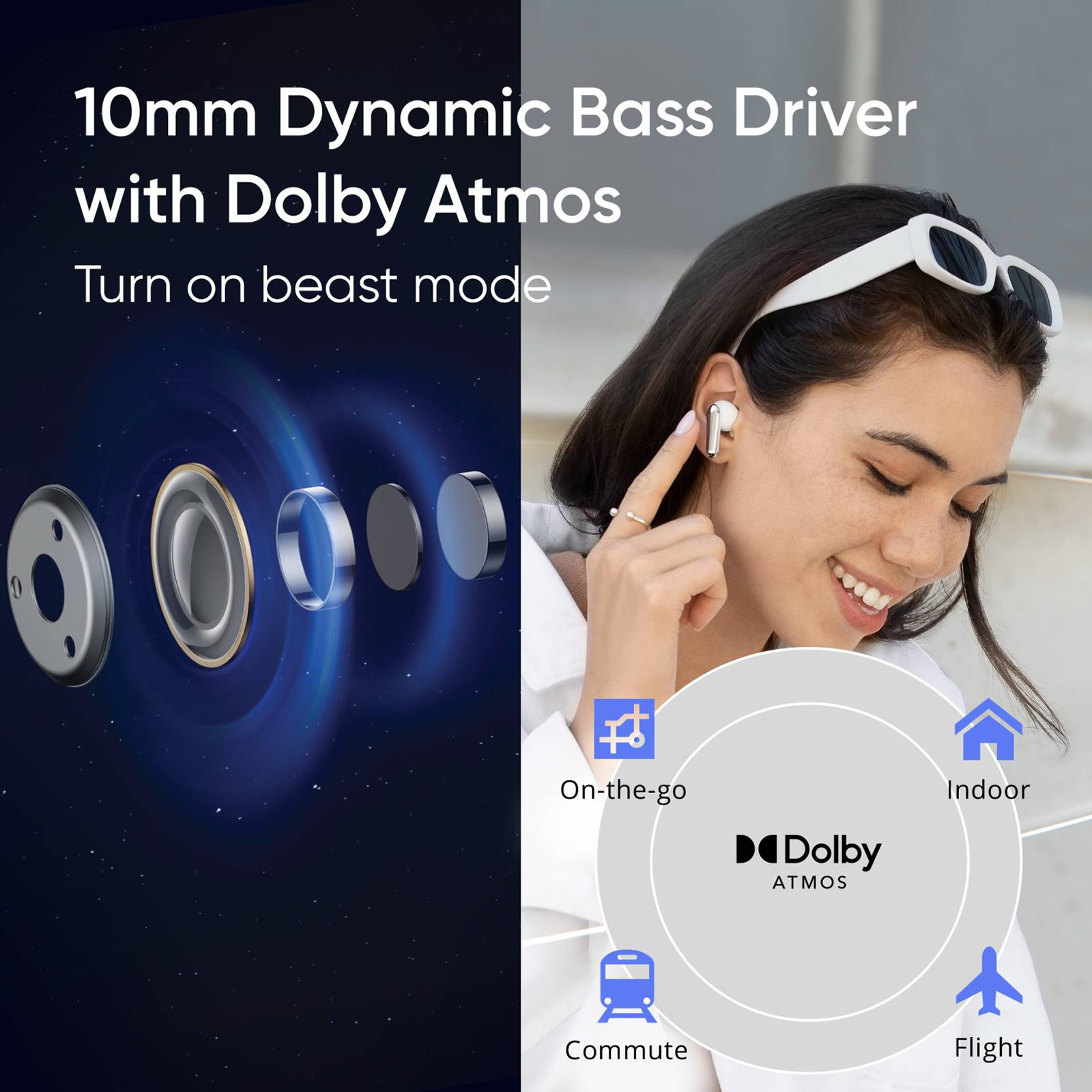 Dolby atmos 2024 bluetooth earphones